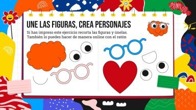 Thème de cahier coloré pour les élèves de maternelle colombiens Modèles de présentation