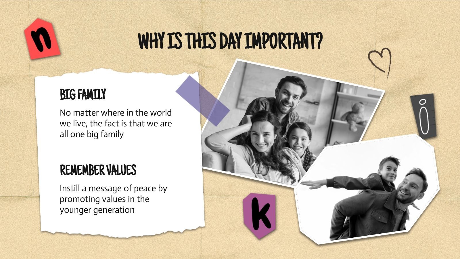 High School Home Activities to Celebrate Family Day