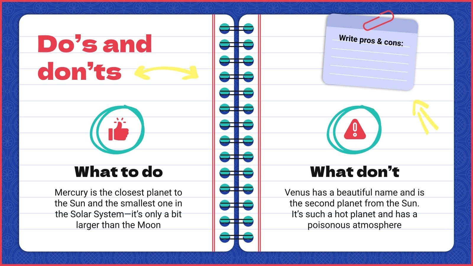 Do and Don'ts in South Korea Travel Notebook for Students