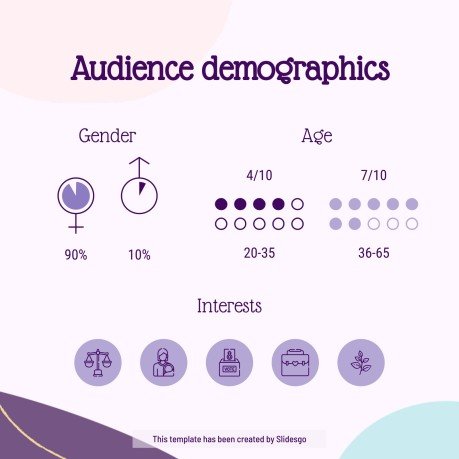 여성의 날 소셜 미디어 프레젠테이션 템플릿