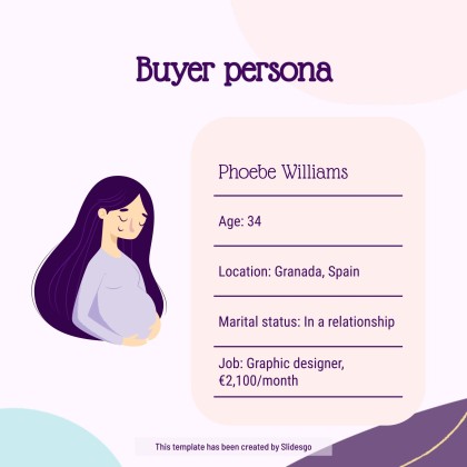 여성의 날 소셜 미디어 프레젠테이션 템플릿