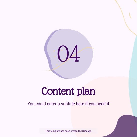 여성의 날 소셜 미디어 프레젠테이션 템플릿