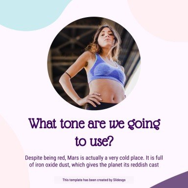 여성의 날 소셜 미디어 프레젠테이션 템플릿