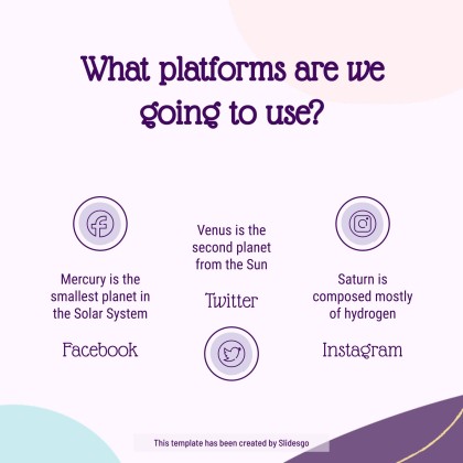 여성의 날 소셜 미디어 프레젠테이션 템플릿