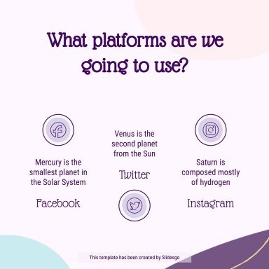 여성의 날 소셜 미디어 프레젠테이션 템플릿