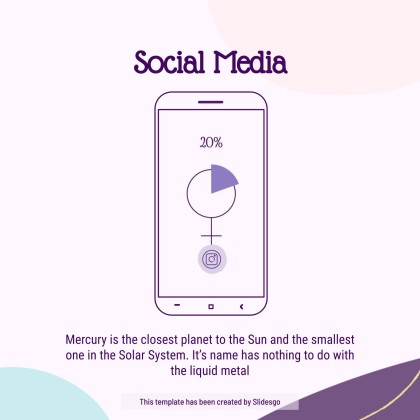 여성의 날 소셜 미디어 프레젠테이션 템플릿