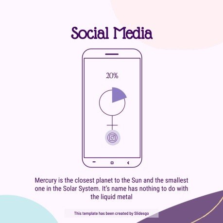 여성의 날 소셜 미디어 프레젠테이션 템플릿