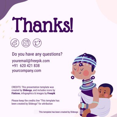 여성의 날 소셜 미디어 프레젠테이션 템플릿