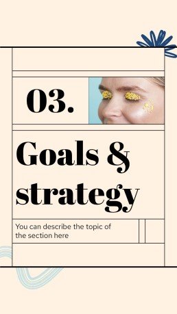 Modelo de apresentação Proposta de marketing em mídias sociais 