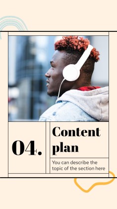 Modelo de apresentação Proposta de marketing em mídias sociais 