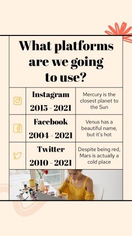 Modelo de apresentação Proposta de marketing em mídias sociais 