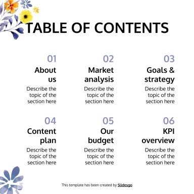 Plantilla de presentación Nicely Social Media