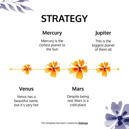 Plantilla de presentación Nicely Social Media