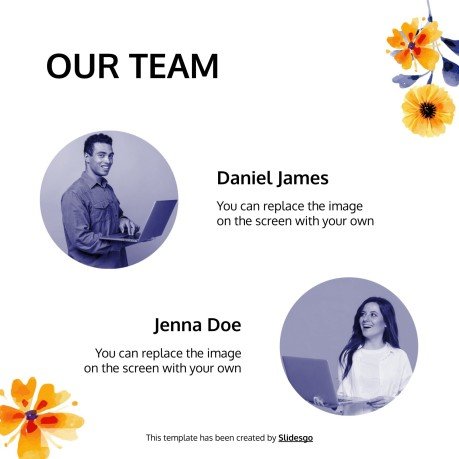 Plantilla de presentación Nicely Social Media