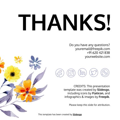 Plantilla de presentación Nicely Social Media