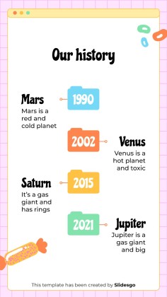 Cute Candycore Toodle Aesthetics IG Posts presentation template 