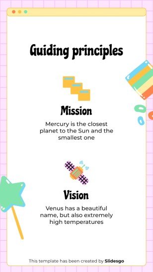 Cute Candycore Toodle Aesthetics IG Posts presentation template 