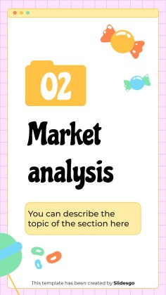 Cute Candycore Toodle Aesthetics IG Posts presentation template 