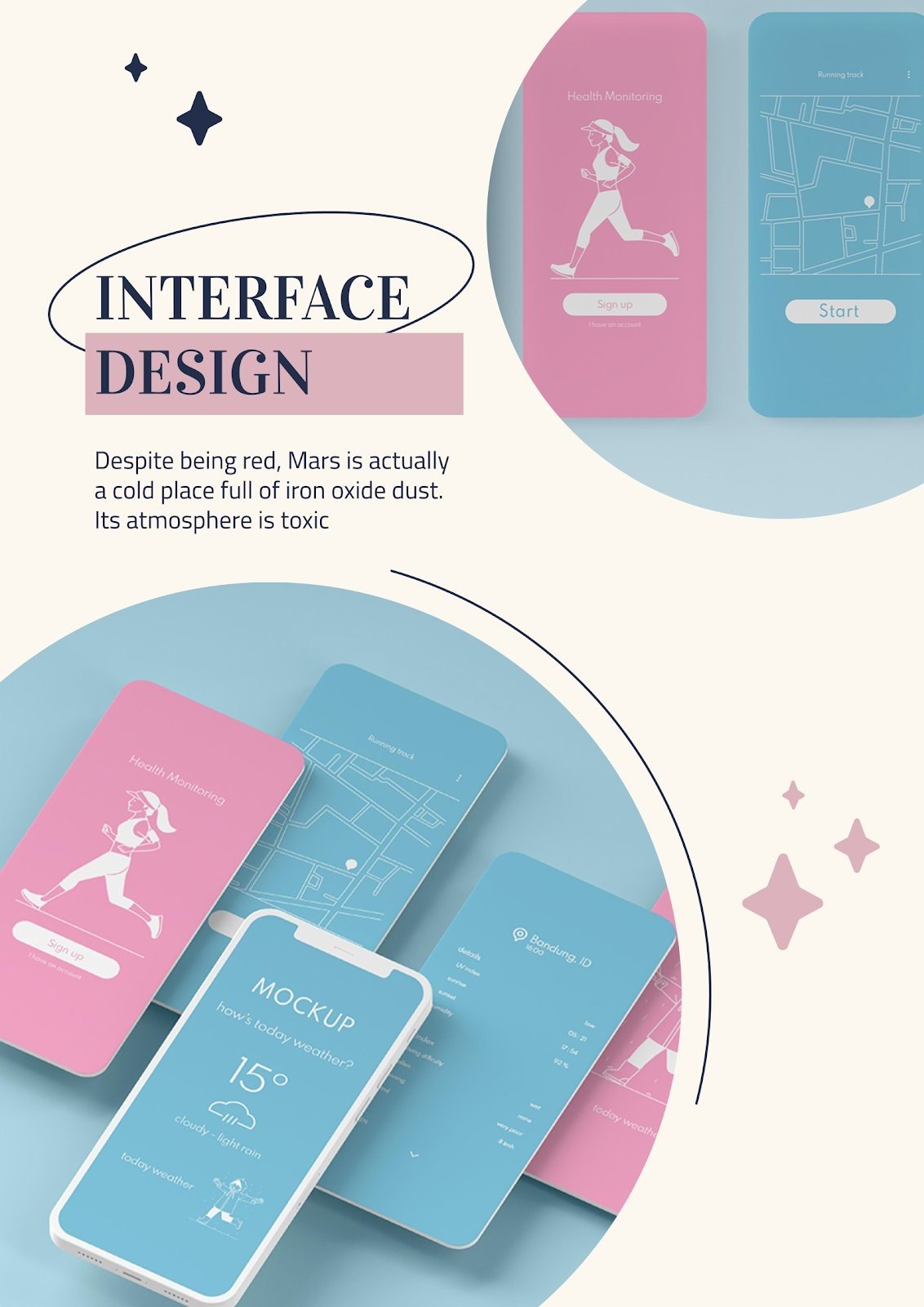 Simple &amp; Printable Portfolio for Designers | Google Slides