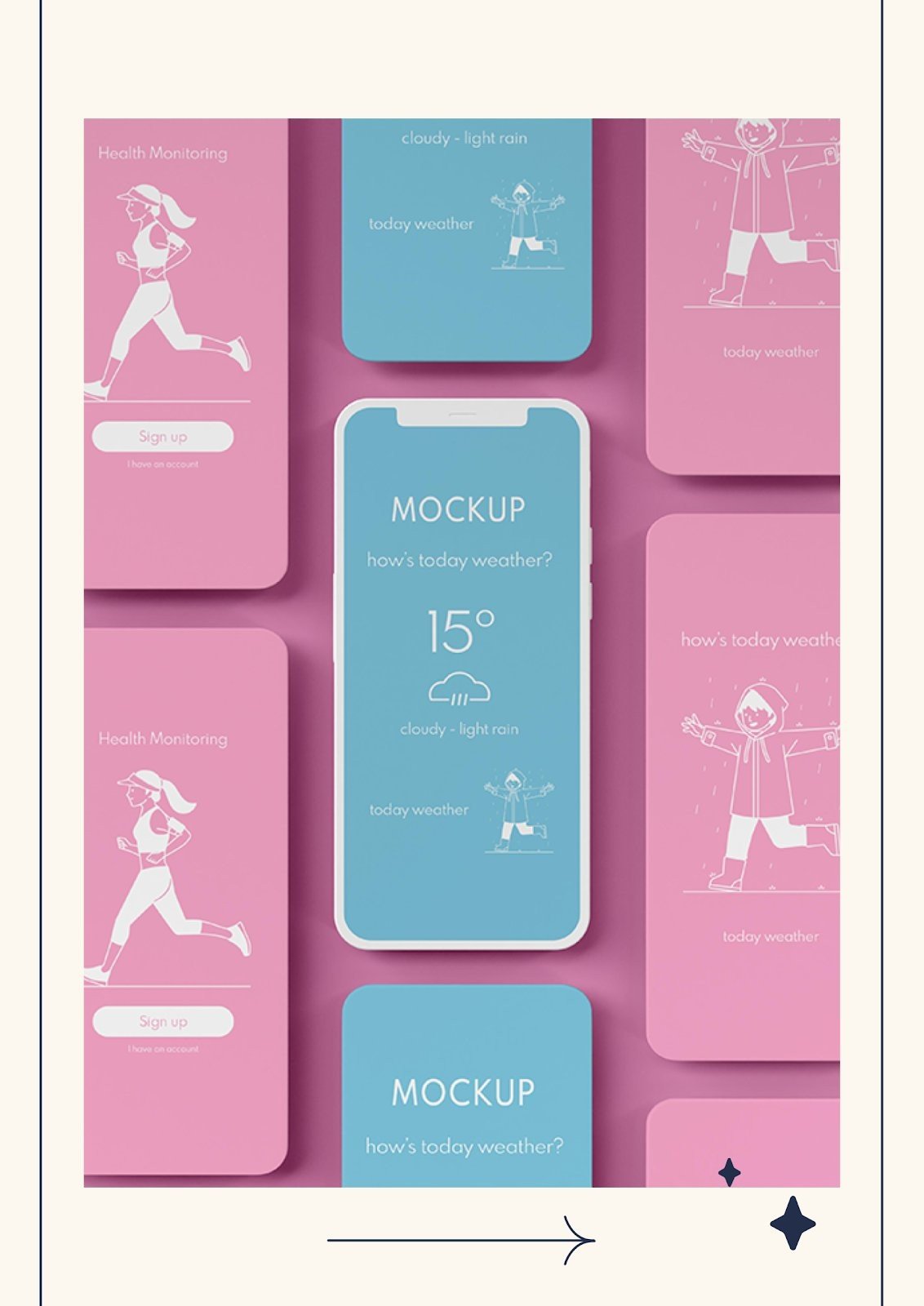 Simple &amp; Printable Portfolio for Designers | Google Slides