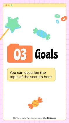 Cute Candycore Toodle Aesthetics IG Posts presentation template 