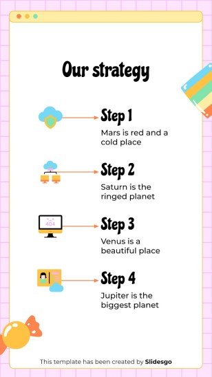 Cute Candycore Toodle Aesthetics IG Posts presentation template 