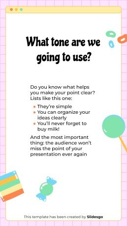 Cute Candycore Toodle Aesthetics IG Posts presentation template 