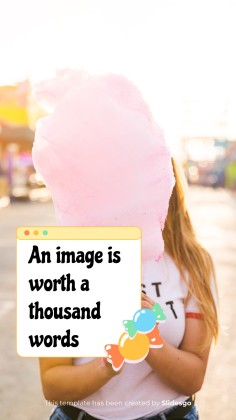 Cute Candycore Toodle Aesthetics IG Posts presentation template 