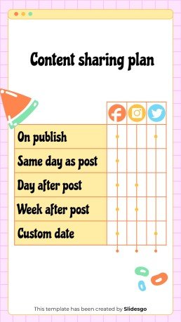 Cute Candycore Toodle Aesthetics IG Posts presentation template 