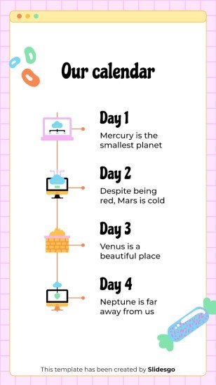 Cute Candycore Toodle Aesthetics IG Posts presentation template 