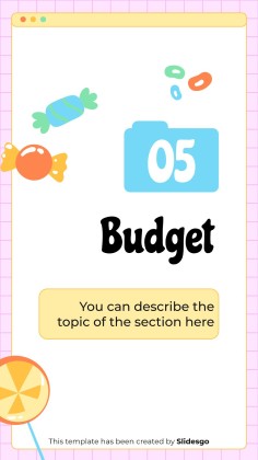 Cute Candycore Toodle Aesthetics IG Posts presentation template 