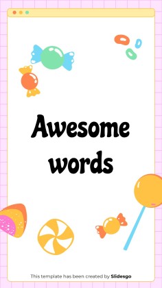 Cute Candycore Toodle Aesthetics IG Posts presentation template 