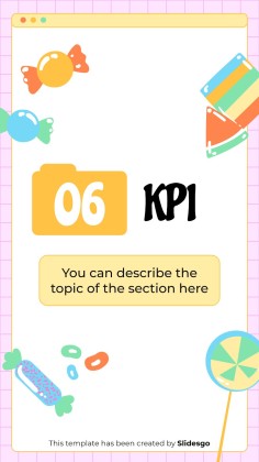 Cute Candycore Toodle Aesthetics IG Posts presentation template 