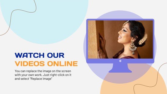 Indian Heritage Folk Dances presentation template 