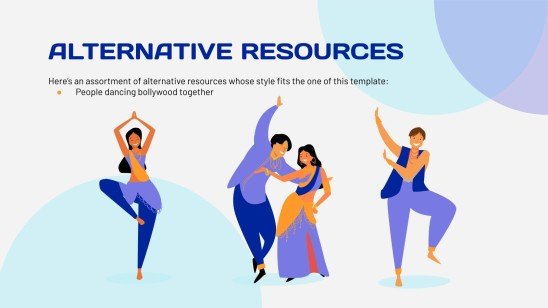 Indian Heritage Folk Dances presentation template 