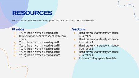 Indian Heritage Folk Dances presentation template 