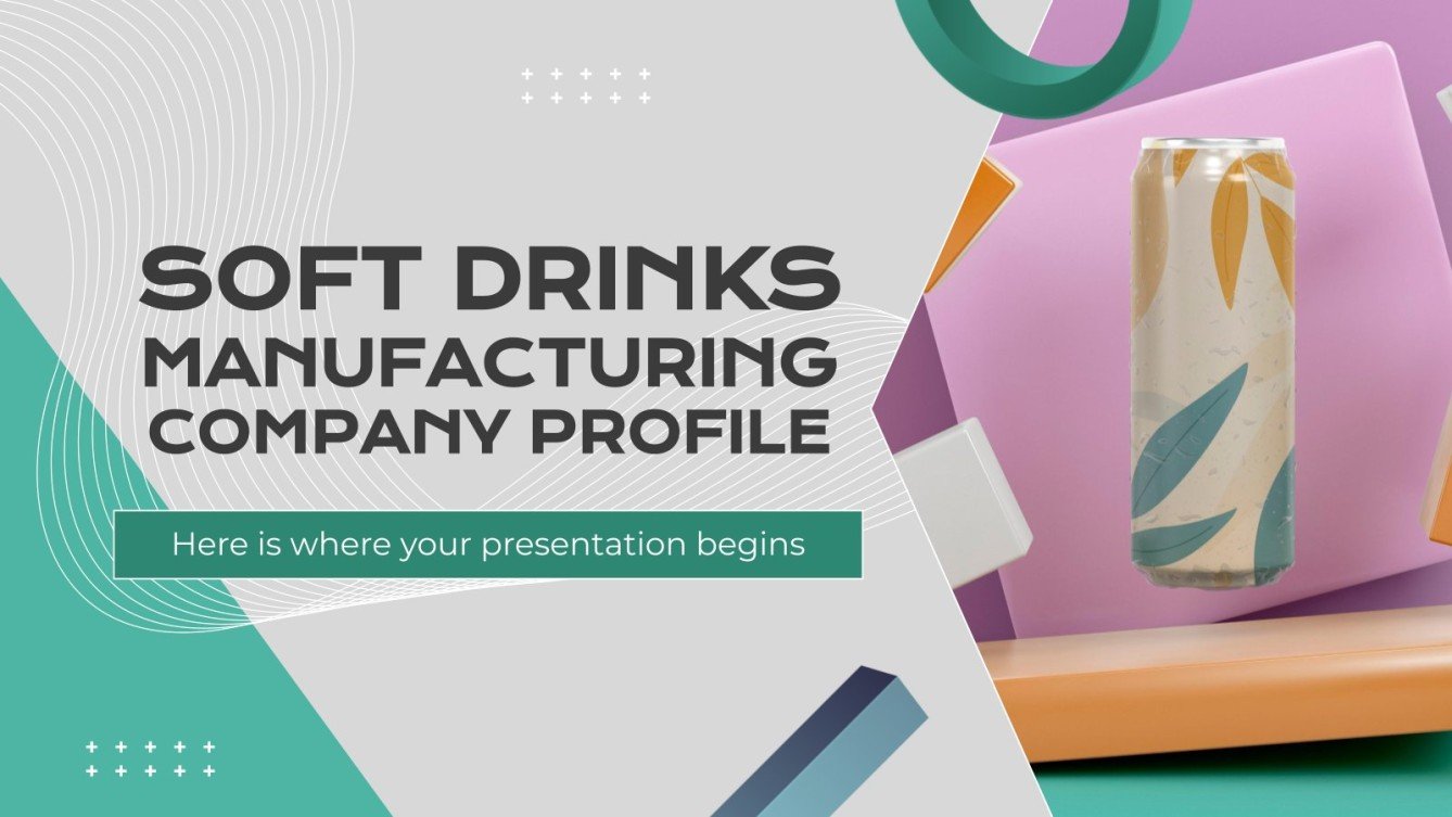Soft Drinks Manufacturing Company Profile Google Slides