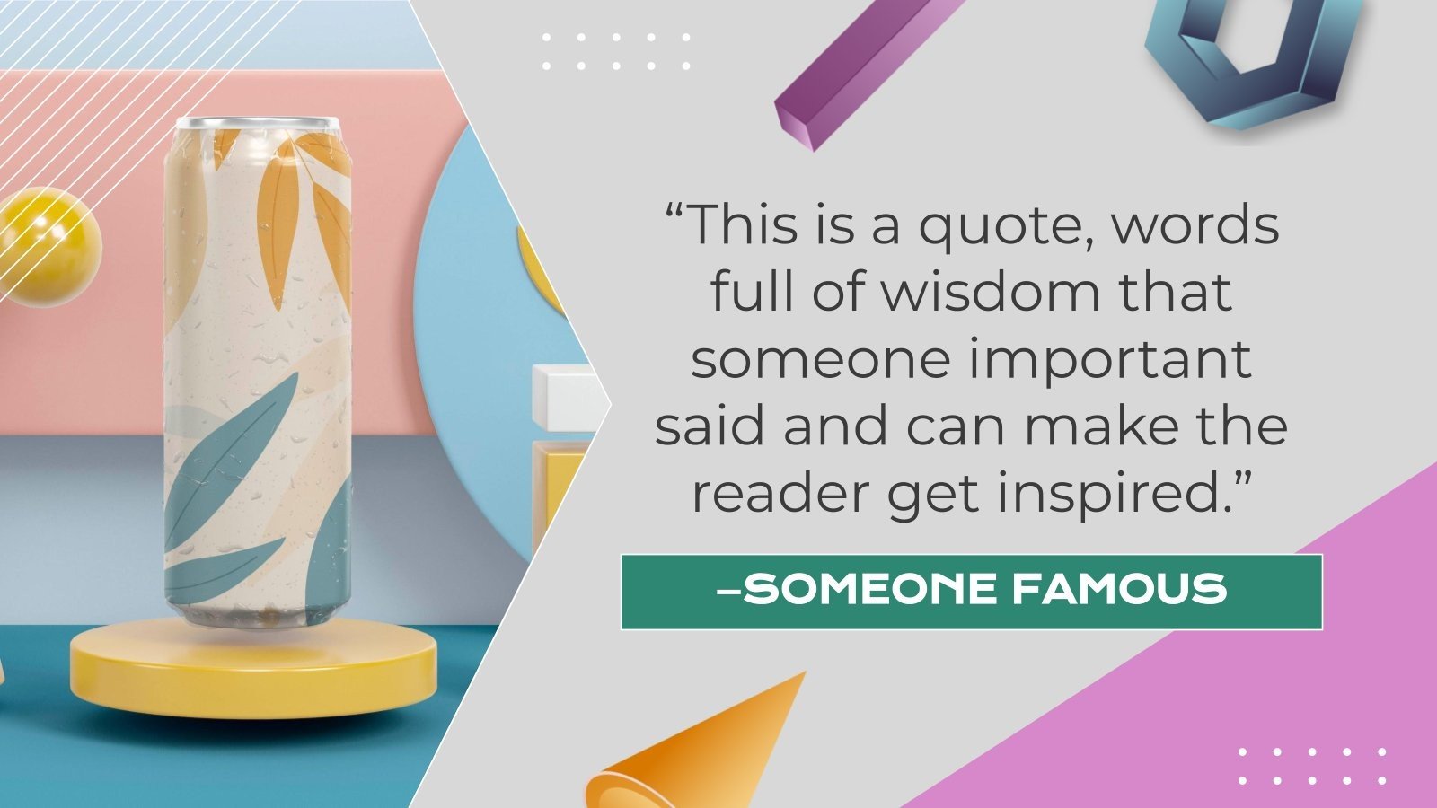 Soft Drinks Manufacturing Company Profile Google Slides