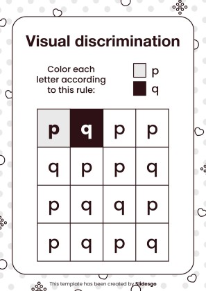 Printable Dyslexia Worksheets for Pre-K presentation template 