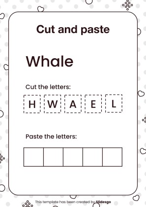 Printable Dyslexia Worksheets for Pre-K presentation template 