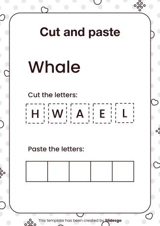 Printable Dyslexia Worksheets for Pre-K presentation template 