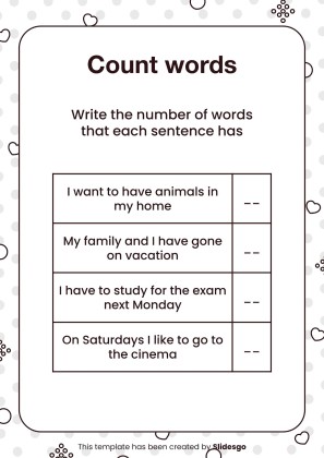 Printable Dyslexia Worksheets for Pre-K presentation template 