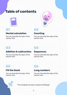 Printable Dyscalculia Worksheets for Pre-K presentation template 