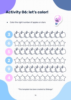 Printable Dyscalculia Worksheets for Pre-K presentation template 