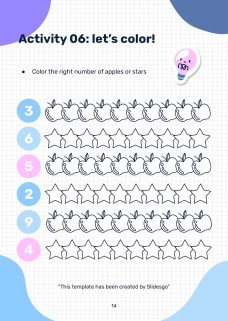 Printable Dyscalculia Worksheets for Pre-K presentation template 
