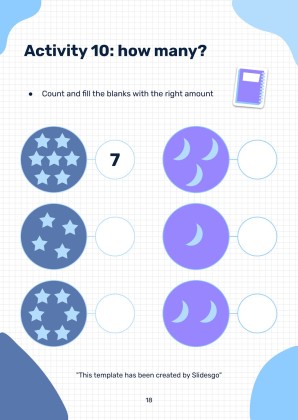 Printable Dyscalculia Worksheets for Pre-K presentation template 