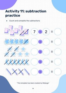 Printable Dyscalculia Worksheets for Pre-K presentation template 