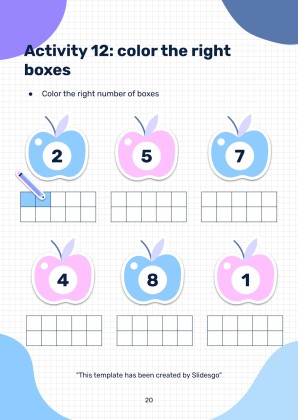 Printable Dyscalculia Worksheets for Pre-K presentation template 