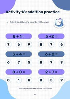 Printable Dyscalculia Worksheets for Pre-K presentation template 