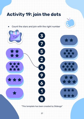 Printable Dyscalculia Worksheets for Pre-K presentation template 